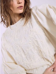 μπλούζα κεντητή με ...