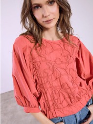 μπλούζα κεντητή με ...