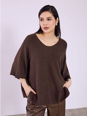 πουλόβερ με τρία τέταρτα μανίκι sq7587.4205+3 σε προσφορά