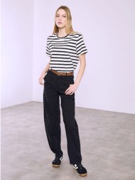 παντελόνι barrel με ζώνη ...