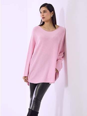 πουλόβερ μακρύ oversized sq7587.4920+4 σε προσφορά