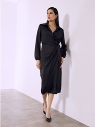 φόρεμα μίντι κρουαζέ ...