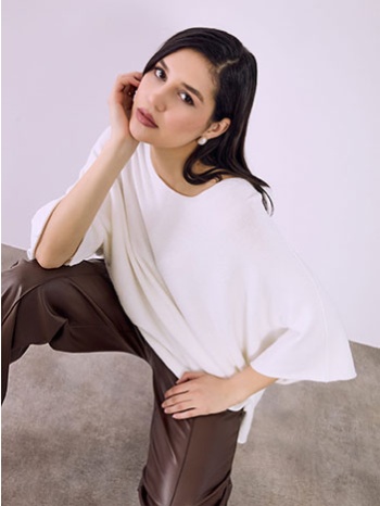 πουλόβερ με τρία τέταρτα μανίκι sq7587.4205+2 σε προσφορά