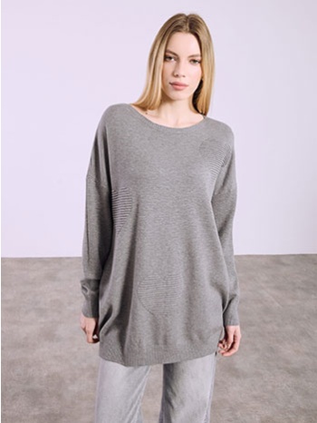 πουλόβερ με ανάγλυφες καρδιές sq7572.4611+2 σε προσφορά