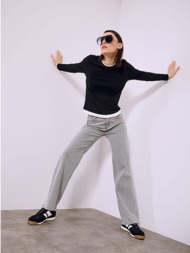 μπλούζα με διπλό τελείωμα sq9844.4105+1