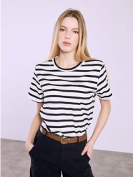 t-shirt ριγέ sq7591.4308+1