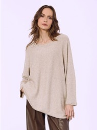 πουλόβερ με διακοσμητικές ραφές sq7587.4933+5