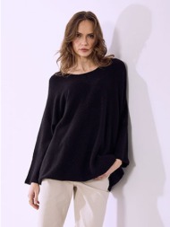 πουλόβερ με διακοσμητικές ραφές sq7587.4933+1