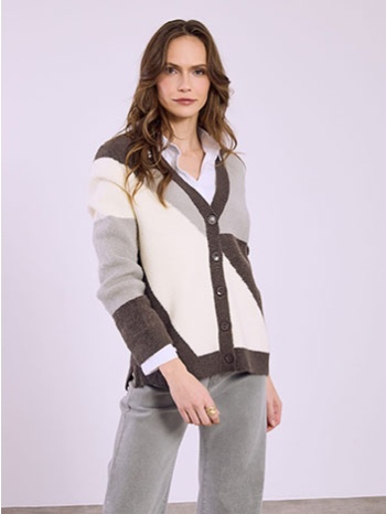 ζακέτα χνουδωτή με σχέδια sq7568.5272+2 σε προσφορά