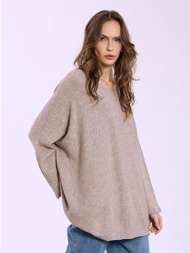 πουλόβερ με διακοσμητικές ραφές sq7587.4933+3