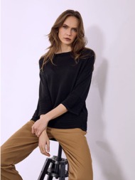 μπλούζα με βισκόζη sq7572.4819+1