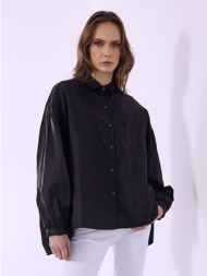 πουκάμισο oversized ασύμμετρο sq7587.3563+3