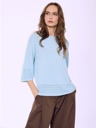 μπλούζα με βισκόζη sq7572.4819+2