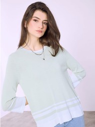 μπλούζα με μεταλλιζέ ...