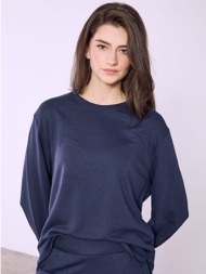 μπλούζα ασύμμετρη με απαλή υφή sq0028.4929+5