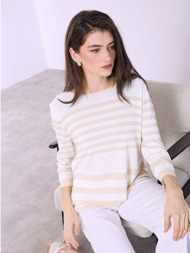 μπλούζα ριγέ με βισκόζη ...