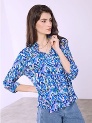 πουκάμισο εμπριμέ με ...