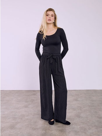 παντελόνα ριγέ με δέσιμο sq1430.1885+1 σε προσφορά