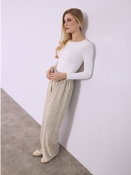 παντελόνα ριγέ με δέσιμο ...