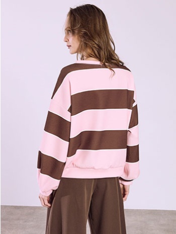 φούτερ με ρίγες sq7569.4739+2