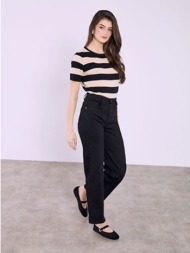 τζιν wide leg με βαμβάκι ...