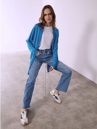 ζακέτα μακριά με τσέπες ...