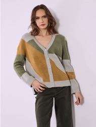 ζακέτα χνουδωτή με σχέδια sq7568.5272+1