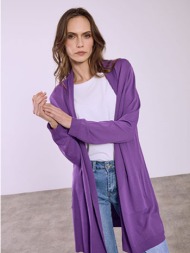 ζακέτα μακριά με τσέπες ...