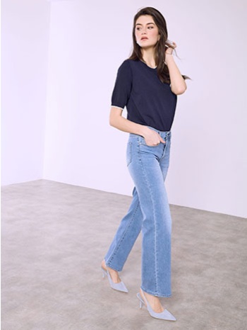 τζιν με διακοσμητικές ραφές sq1796.1587+1 σε προσφορά