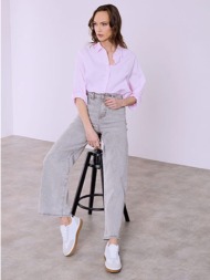 τζιν wide leg ψηλόμεσο ...