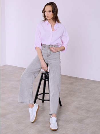 τζιν wide leg ψηλόμεσο sq1628.1071+3 σε προσφορά