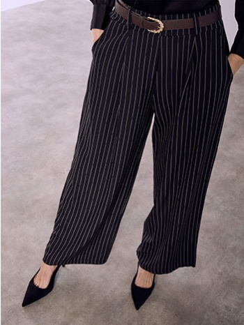 παντελόνι ριγέ με αποσπώμενη ζώνη sq9844.1651+1 σε προσφορά