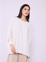 πουλόβερ με ανάγλυφες ρίγες sq7568.4057+5