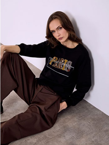 μπλούζα paris με strass sq7578.4349+4 σε προσφορά