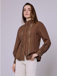 πουκάμισο με κεντητά ...