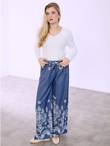 παντελόνα με εμπριμέ λεπτομέρειες sq1430.1850+2 σε προσφορά