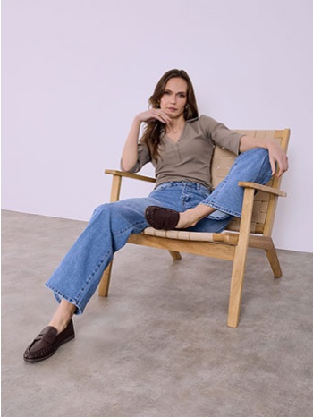 τοπ με κλασικό γιακά sq7563.4865+4 σε προσφορά