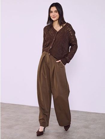 παντελόνι με πιέτες sq8011.1556+3 σε προσφορά