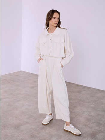 παντελόνι κοτλέ με διακοσμητική ραφή sq7639.1121+3 σε προσφορά