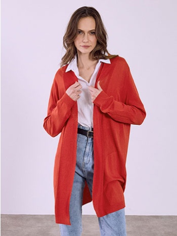 ζακέτα μακριά με τσέπες sq7616.5330+2