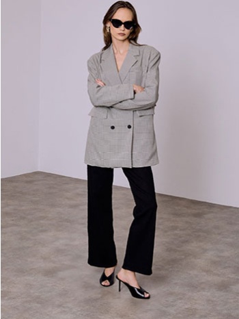 σακάκι pied de poule με βάτες sq7880.5790+1 σε προσφορά