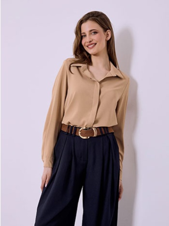 πουκάμισο με κλασικό γιακά sq8011.3719+4