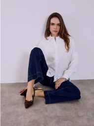 πουκάμισο με κεντητές ...