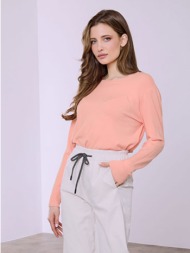 πουλόβερ μονόχρωμο με ...