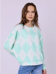 μπλούζα με ρόμβους ...