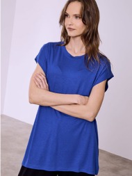 μπλούζα με ανοίγμα τα στο πλάι sq0028.4994+9