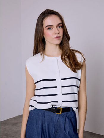 γιλέκο με ρίγες sq7561.5125+4 σε προσφορά