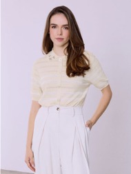 μπλούζα με strass και πέρλες sq7561.4056+4