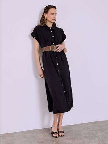 σεμιζιέ φόρεμα με πιέτες sq7633.8320+1