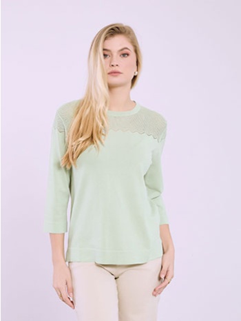 μπλούζα με διάτρητες λεπτομέρειες sq7616.4552+6 σε προσφορά